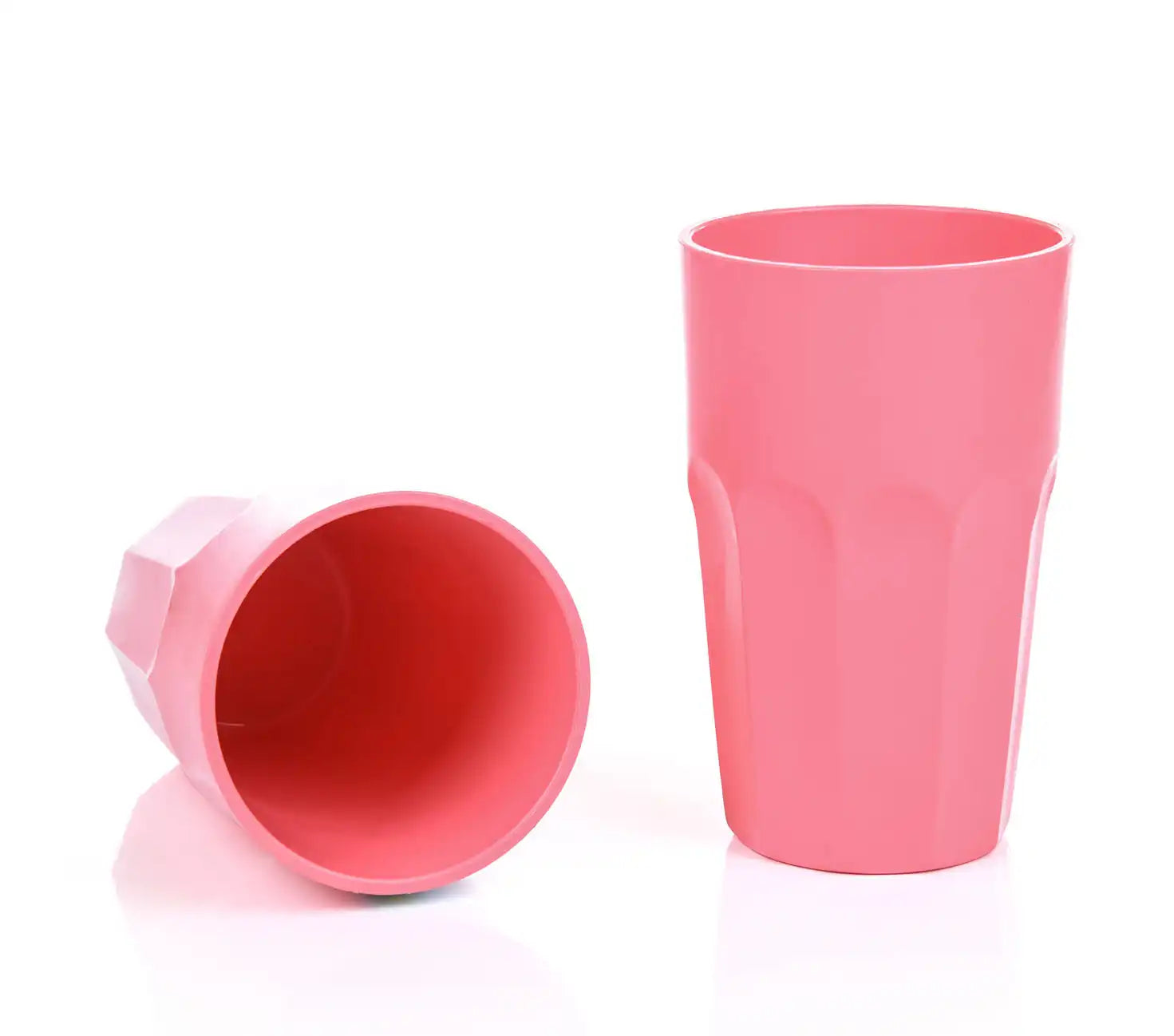 Large Unbreakable Plastic Cups 450 ml (2 pack)