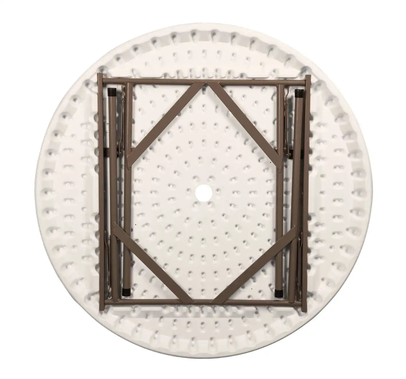 CR 110 - Round Ratan 110 Folding Table