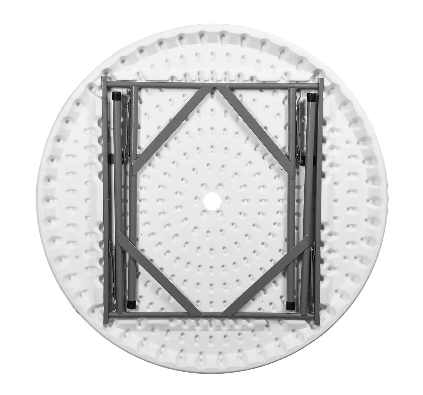 CR 110 - Round Ratan 110 Folding Table
