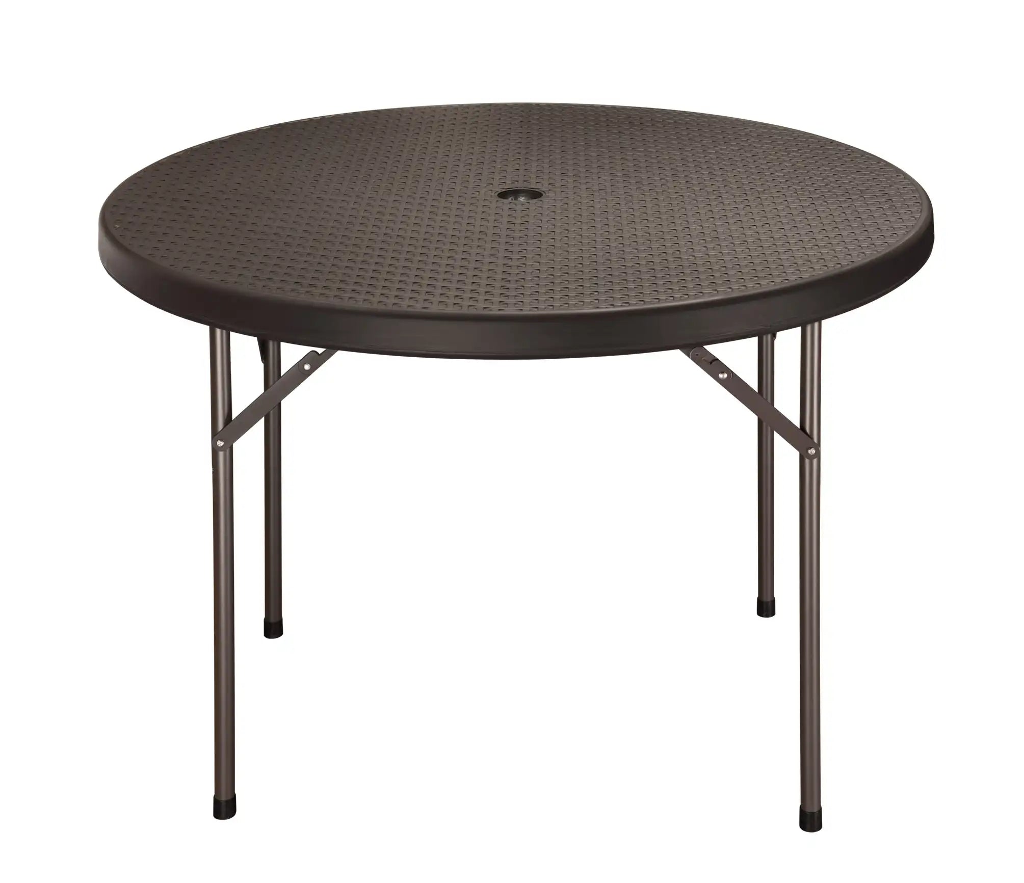 CR 110 - Round Ratan 110 Folding Table