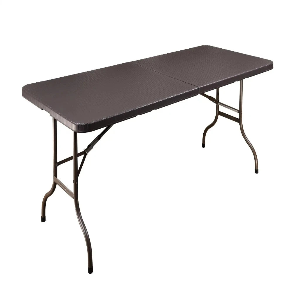 RRF 183 - Ratan Rectangular Fold in Half Table 183 x 76