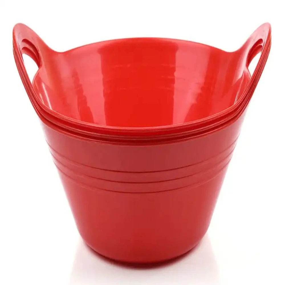 Small Plastic Bowls with Handles (pack of 3)