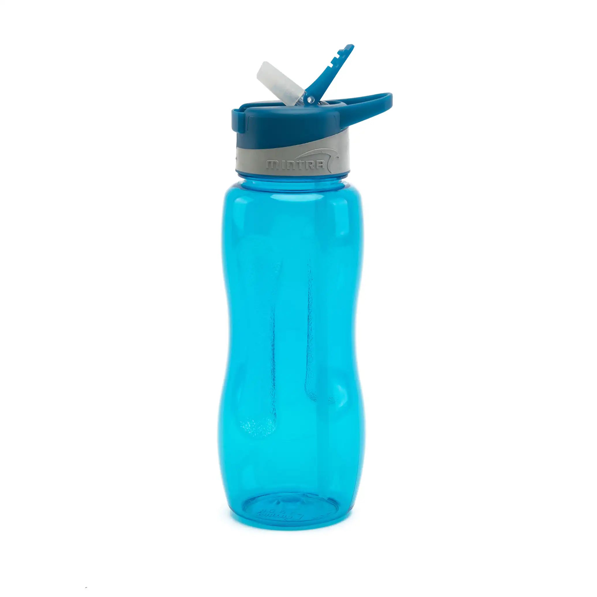 1 L Colored Water Bottle - with Straw