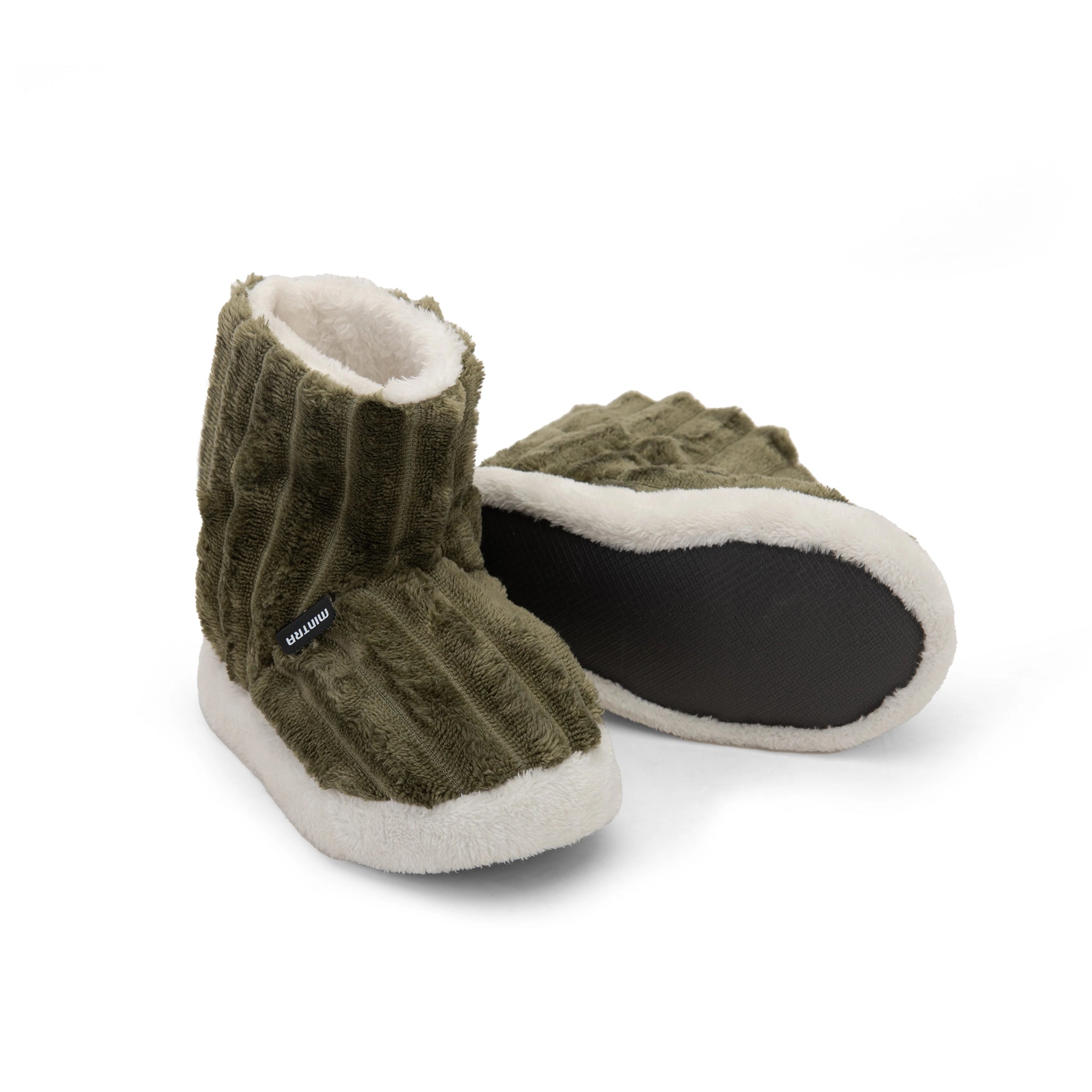 Striped Huggy Winter Boots- Kids