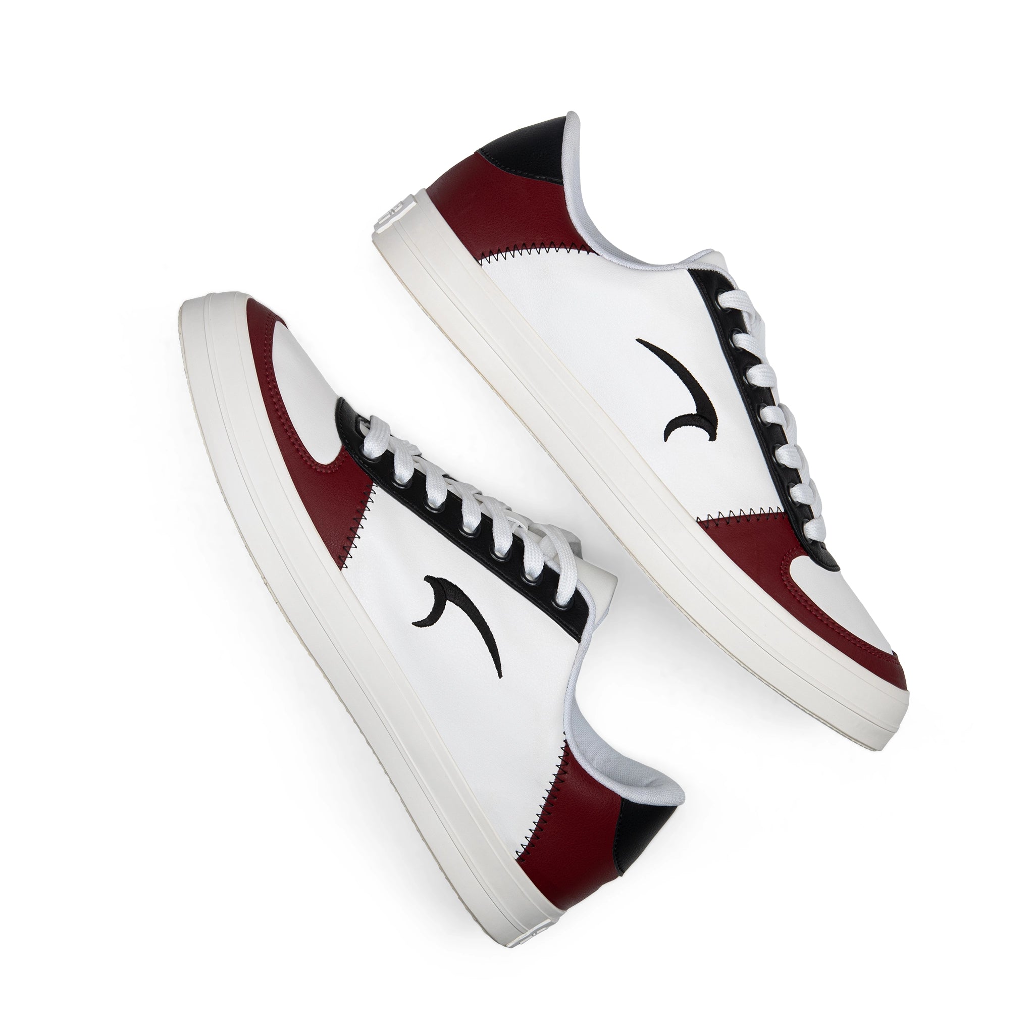 Urban Star White / Burgundy / Black - Women