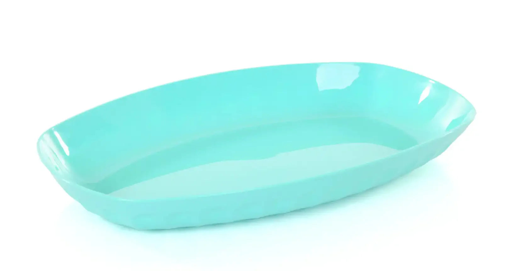 Unbreakable Oval Serving Tray (Pack of 2)