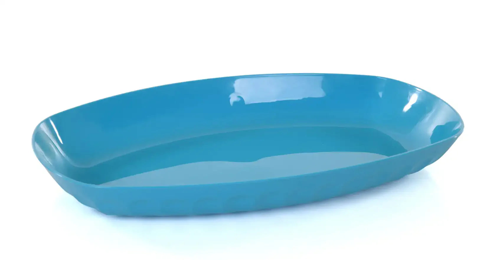 Unbreakable Oval Serving Tray (Pack of 2)