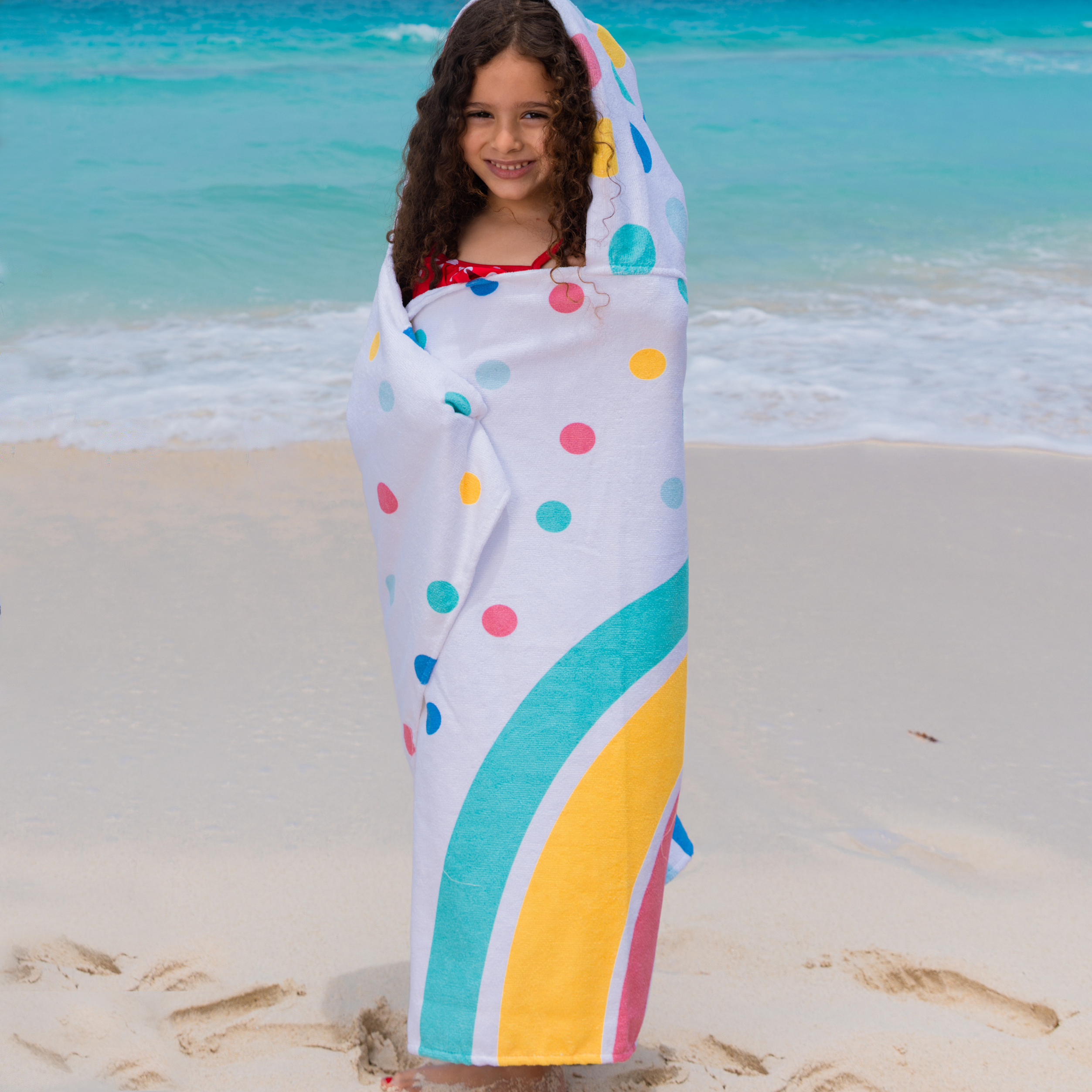 Hooded Beach Towel for Kids