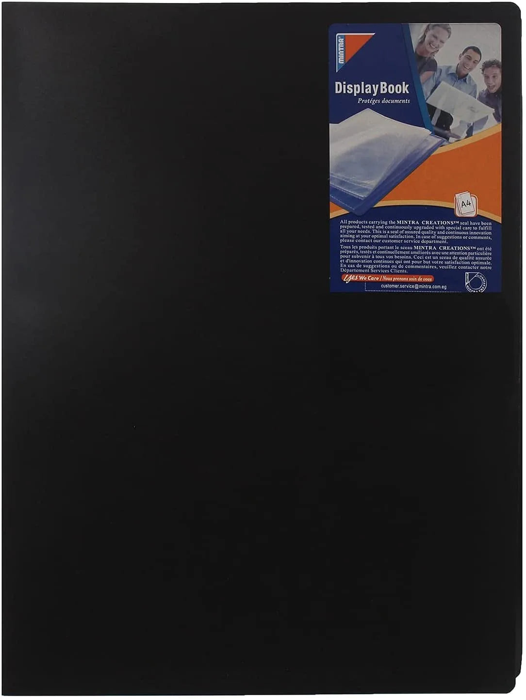 Opaque Display Book 100 sheets (200 views) - Different colours available