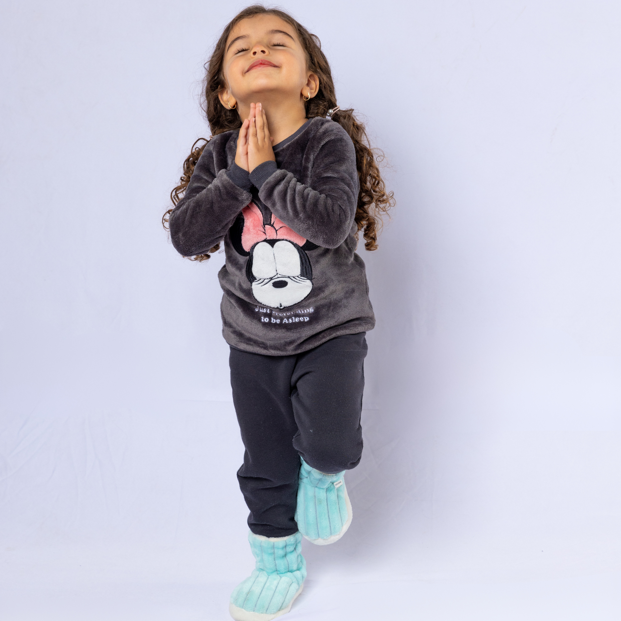 Striped Huggy Winter Boots- Kids