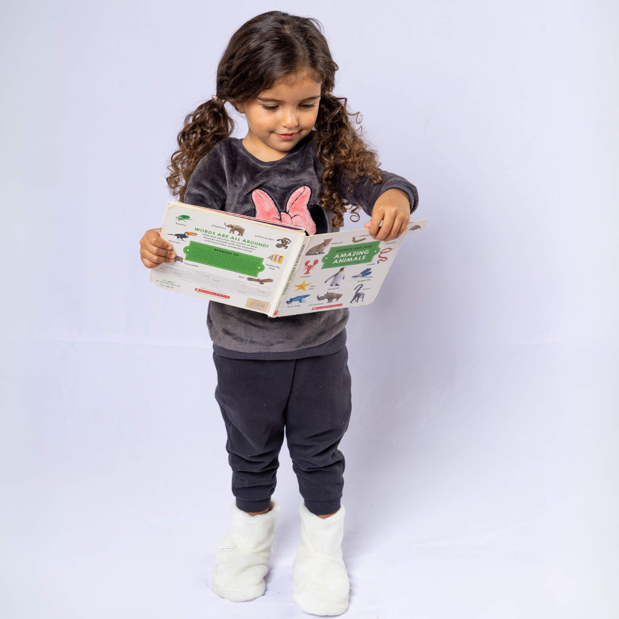 Plain Huggy Winter Boots- Kids