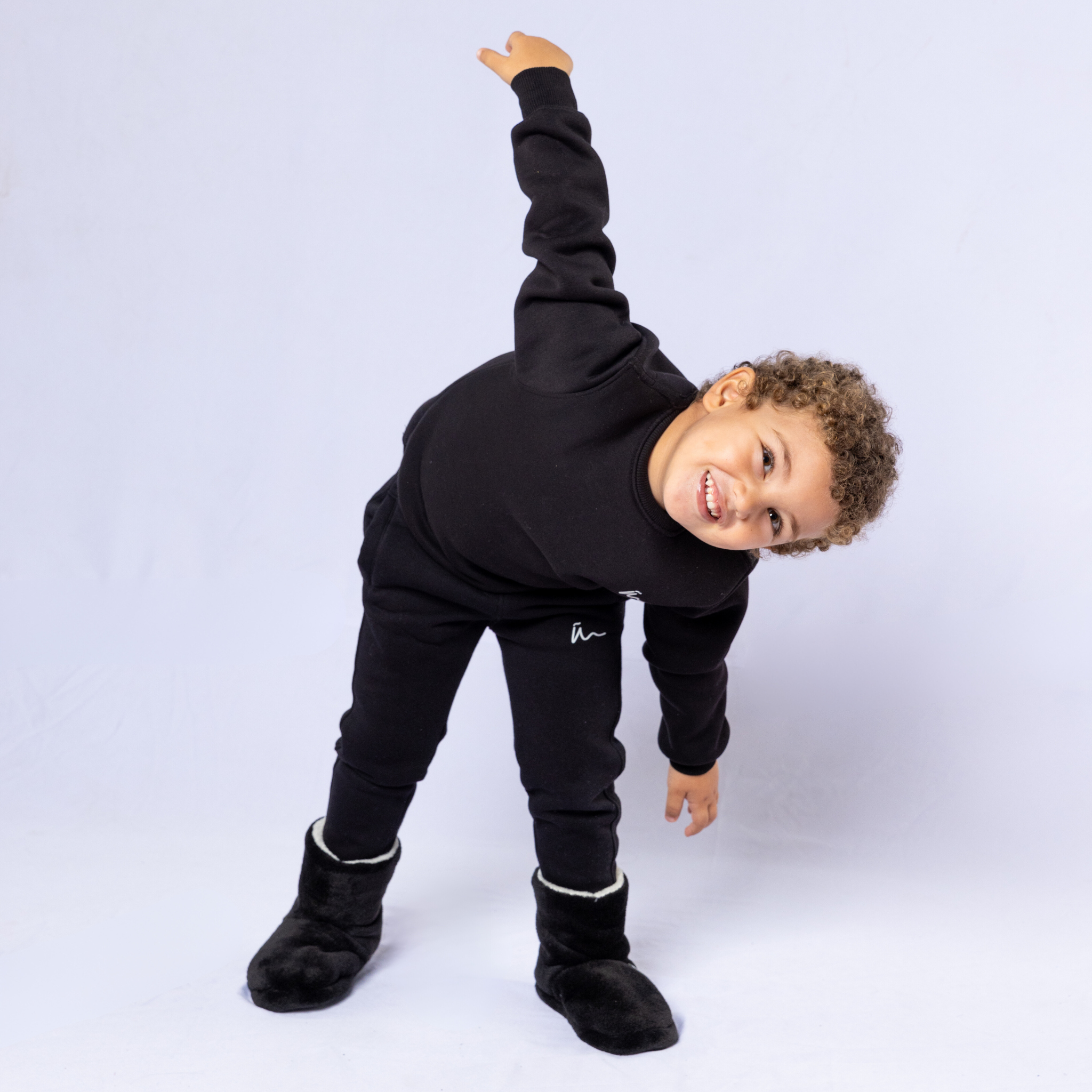 Plain Huggy Winter Boots- Kids