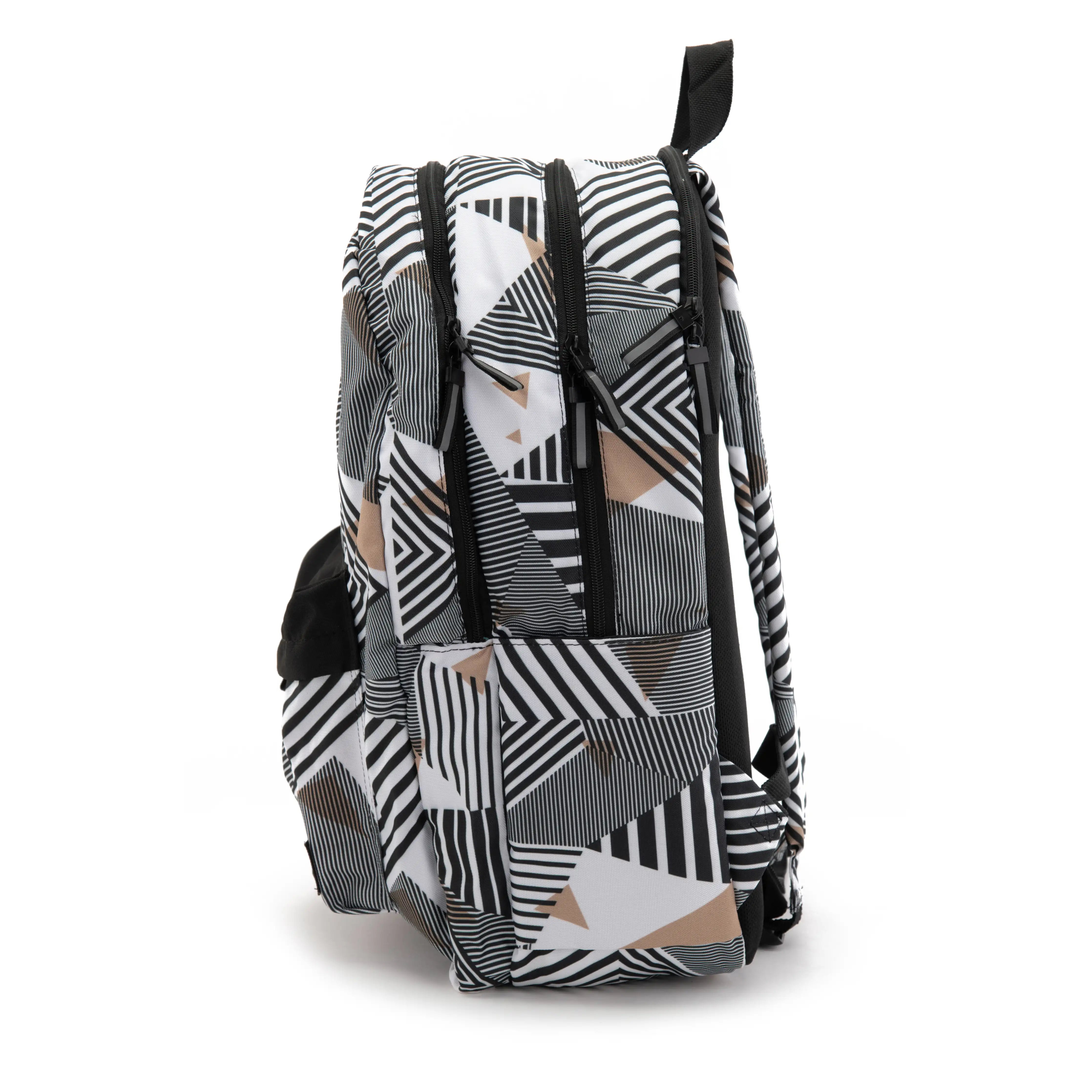 Geometric Daypack with 3 pockets 30L (Includes Laptop Compartment)