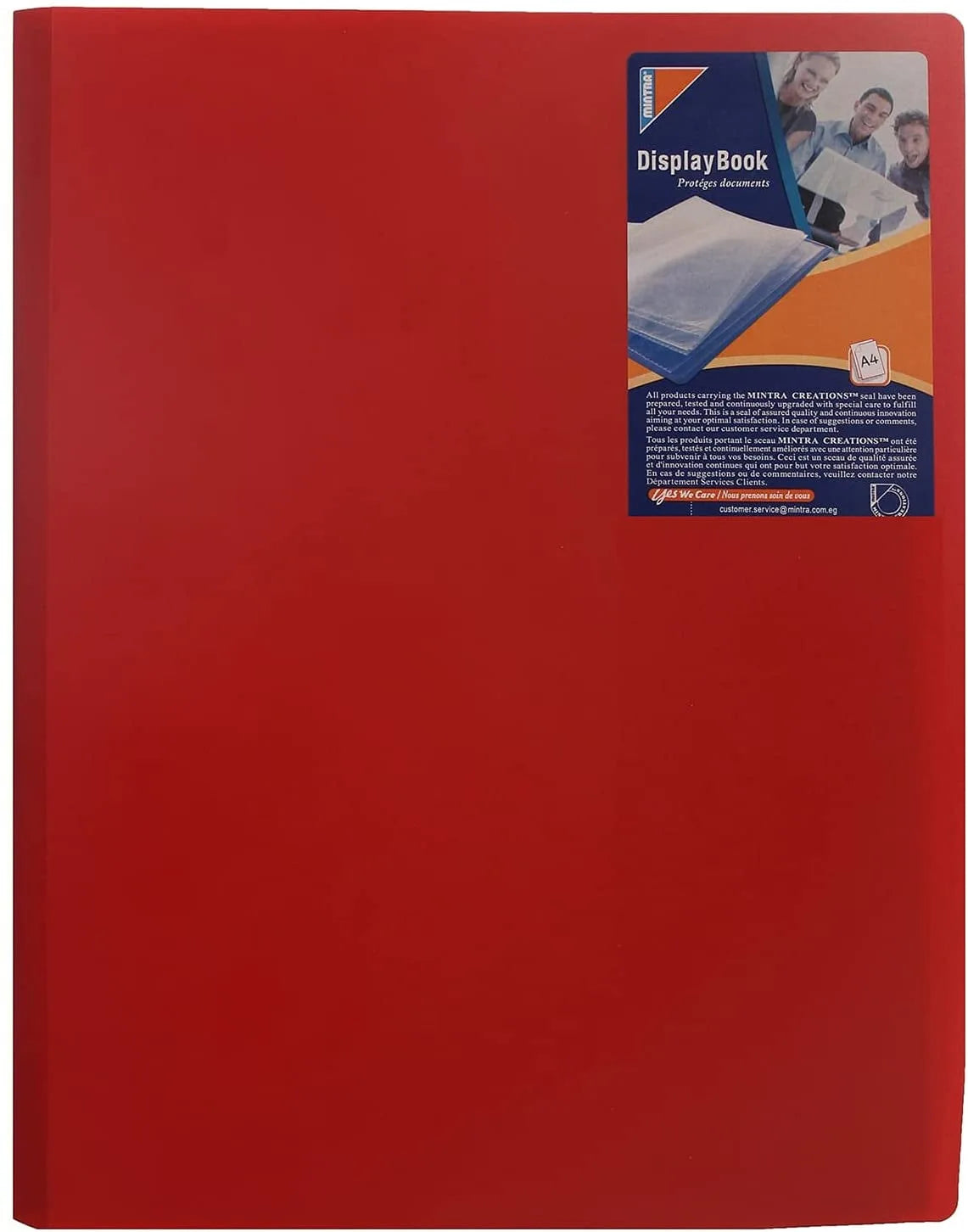 Opaque Display Book 100 sheets (200 views) - Different colours available