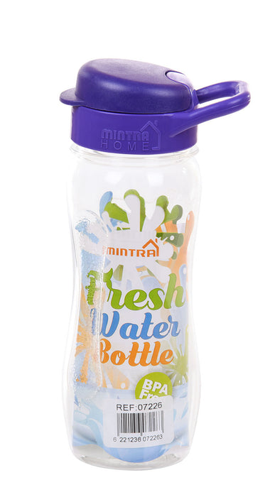 500 ml Transparent Water Bottle - (Kids size)