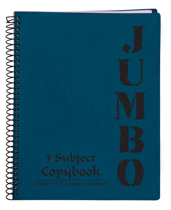 A4 Jumbo Notebook Blue ( 3, 5 Subjects )