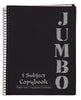 A4 Jumbo Notebook Black ( 3, 5 Subjects )