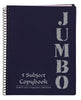 A4 Jumbo Notebook Dark Blue ( 3, 5 Subjects )