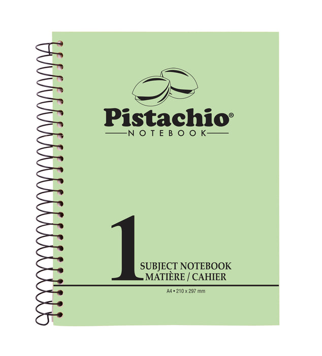 كشكول One Subject مقاس  Pistachio  A4 (96 ، 144 ، 192 ورقة)