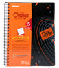 Orange Wave Notebook Seyes (1, 3, 5 Subjects)