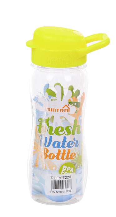 زجاجة مياه شفافة  (ml 500 مقاس اطفال )