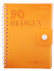 90's Notebook Orange (Different Sizes Available)