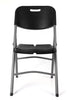 Folding Chair mintra-shop.myshopify.com Black