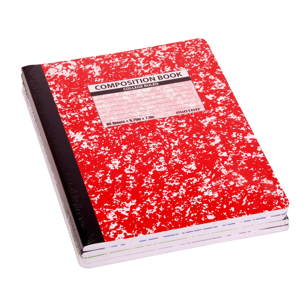 Composition Notebook 80 pages - Lined (24.7x19cm)