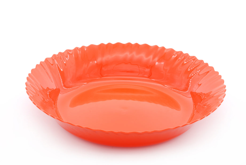 Curly Plastic Large Bowl