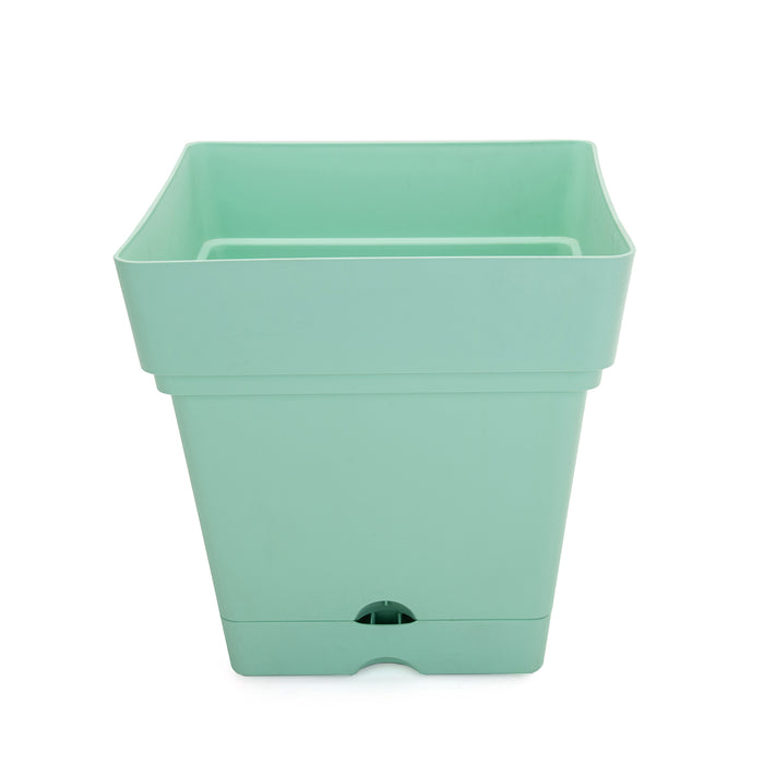 Square Pot With Wheels (38 cm)