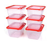 Fridge Storage Container 4 L (pack of 6)