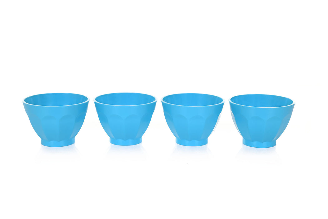 Small Unbreakable Plastic Bowl (250 ml) Pack of 4