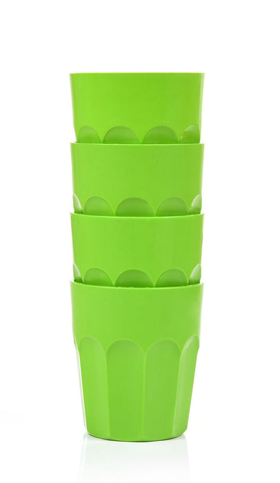 Unbreakable Plastic Cup 380 ml(Pack of 4)