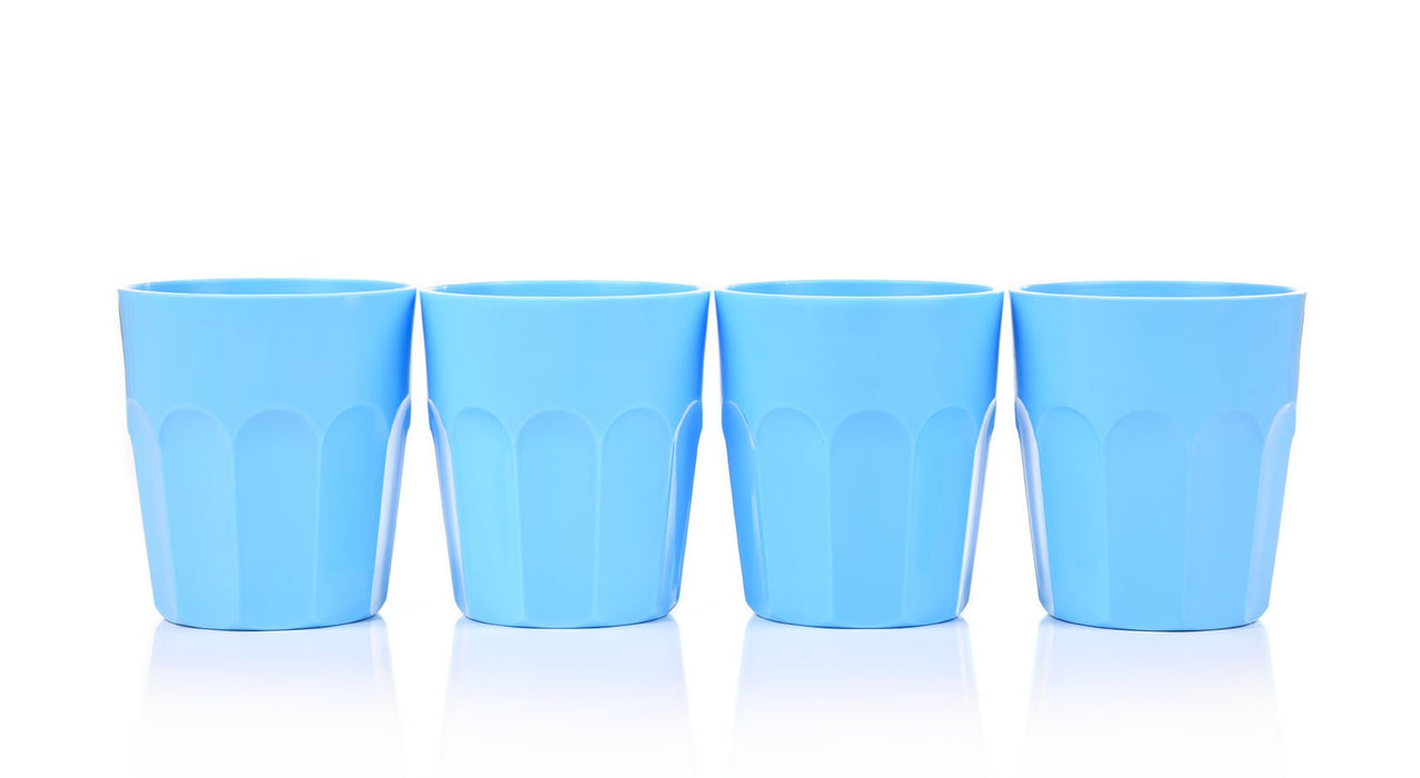 Unbreakable Plastic Cup 380 ml(Pack of 4)