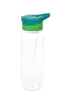 Sports Water Bottle (With Straw) - 800 ml mintra-shop.myshopify.com Dark Green