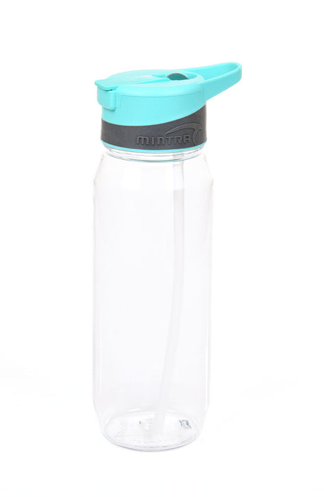 Sports Water Bottle (With Straw) - 800 ml mintra-shop.myshopify.com Turquoise