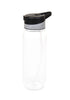Sports Water Bottle (With Straw) - 800 ml mintra-shop.myshopify.com Black