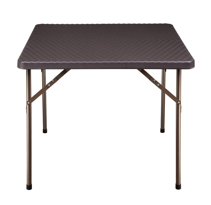 SR 88 - Square Ratan Folding Table