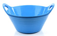 Plastic Bowls with Handles, 3 Pack (Small, 970 ml) mintra-shop.myshopify.com Blue