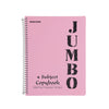 A4 Jumbo Notebook Spring Pink ( 3, 4, 5, 6 Subjects )