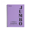 A4 Jumbo Notebook Lavender ( 3, 4, 5, 6 Subjects )