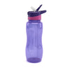 1 L Colored Water Bottle - with Straw