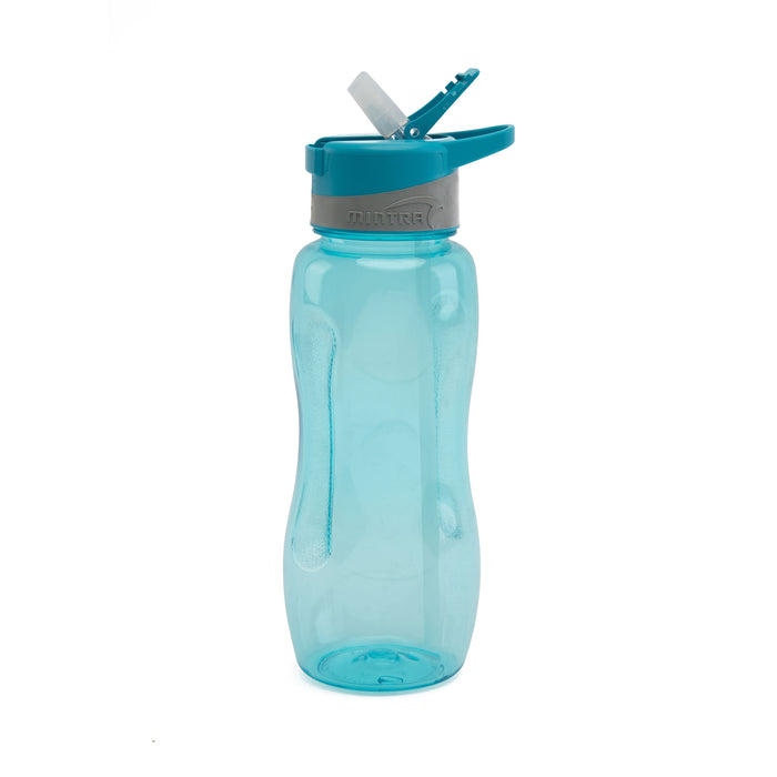 1 L Colored Water Bottle - with Straw