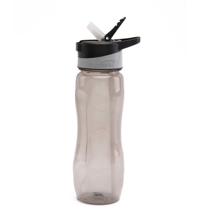 650 ml Colored Water Bottle - with Straw