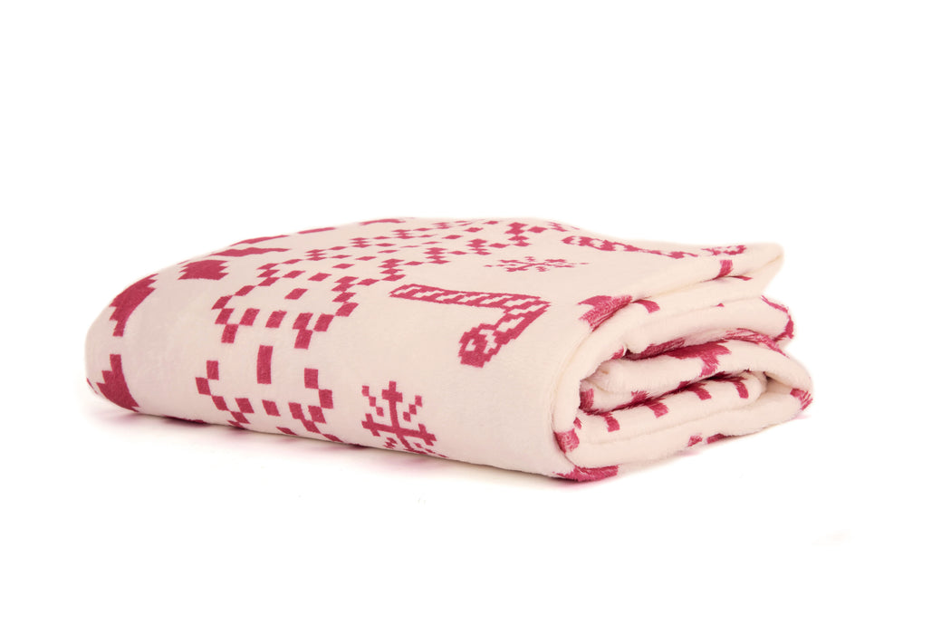 Holidays Fleece Throw Blanket (130x180)