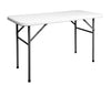 R 122 White - Rectangular table 122 cm