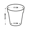 Round Pot 17cm (Pack of 4) mintra-shop.myshopify.com [variant_title]