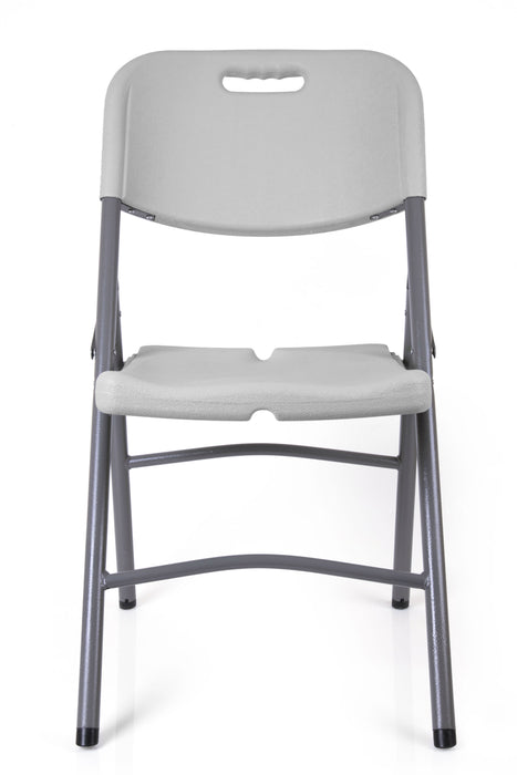 Folding Chair mintra-shop.myshopify.com Light Grey