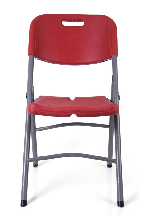 Folding Chair mintra-shop.myshopify.com Red