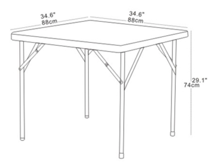S 88 White - Square Table 88 cm mintra-shop.myshopify.com [variant_title]